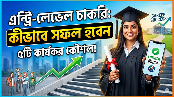 কঠিন চাকরির বাজারে ফ্রেশারদের সফল হওয়ার ৫টি কার্যকর উপায়