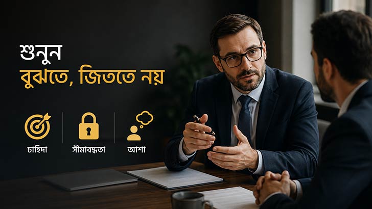 দর কষা-কষির ১ নম্বর মূলনীতি