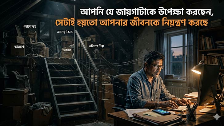 আপনি যা উপেক্ষা করছেন, সেটাই হয়তো আপনার জীবনকে নিয়ন্ত্রণ করছে