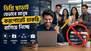 ডিগ্রি ছাড়াই যেভাবে মানুষ করপোরেট চাকরি বাগিয়ে নিচ্ছে